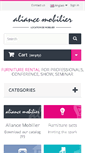 Mobile Screenshot of aliance-mobilier.com